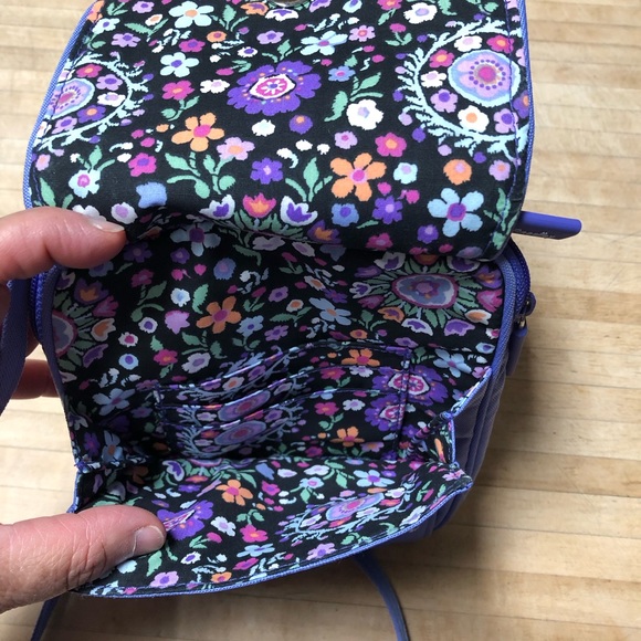 Light Purple Vera Bradley Crossbody - Picture 3 of 6